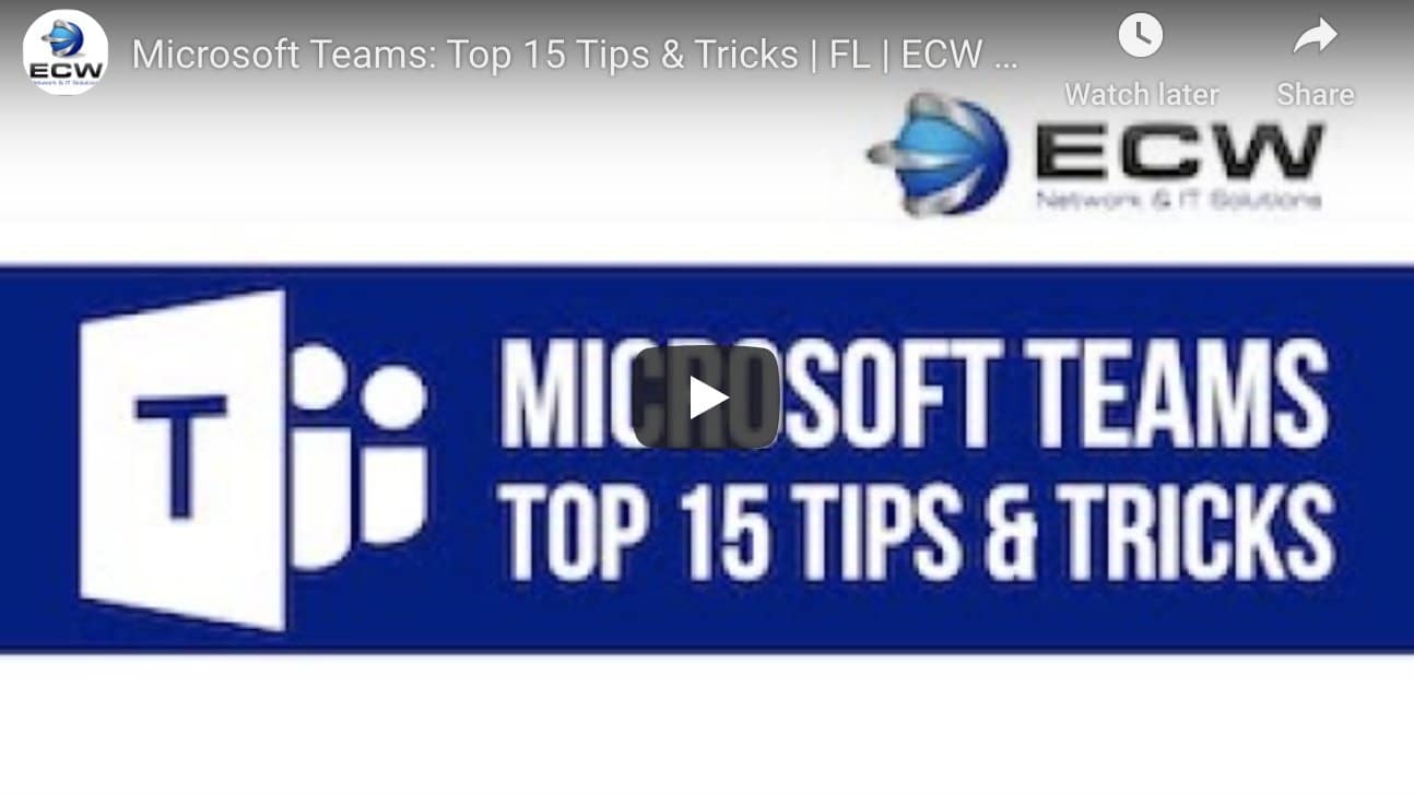 Microsoft Teams Tips and Tricks