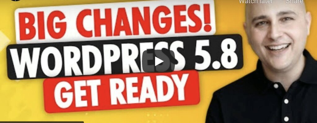 Wordpress 58 Update